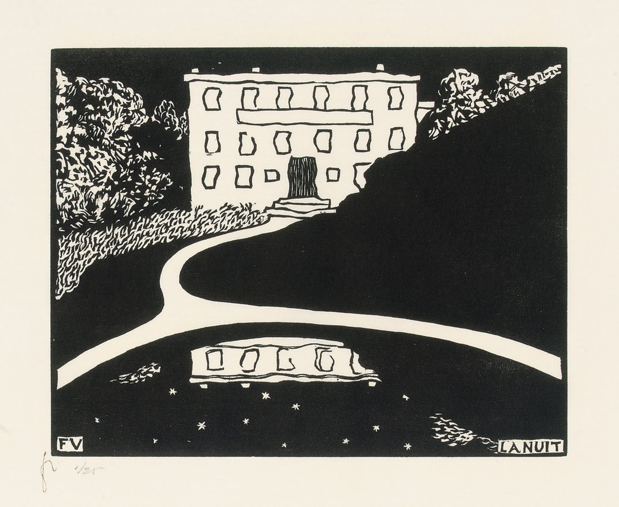 Ilta tekijältä Felix Edouard Vallotton