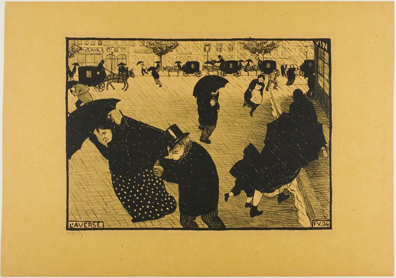 Suihku tekijältä Felix Edouard Vallotton