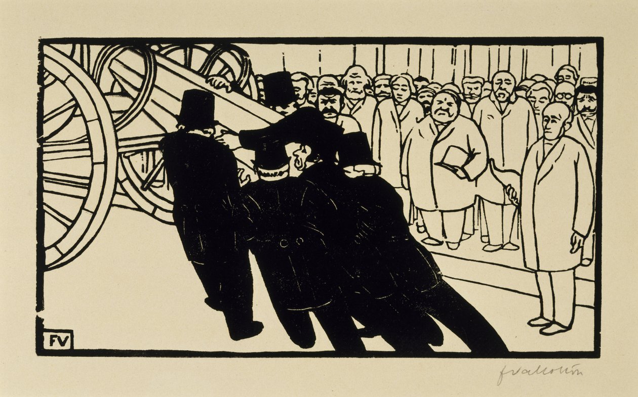 Undertakers tekijältä Felix Edouard Vallotton