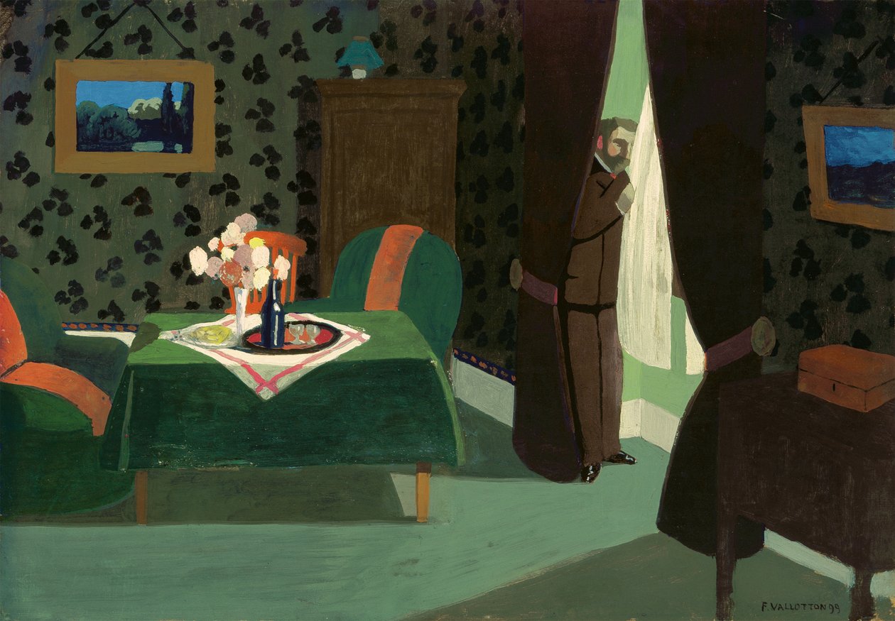 Odotus, 1899. tekijältä Felix Edouard Vallotton