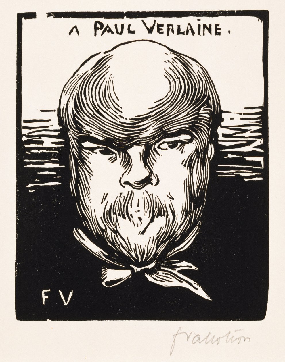 Paul Verlainelle tekijältä Felix Edouard Vallotton