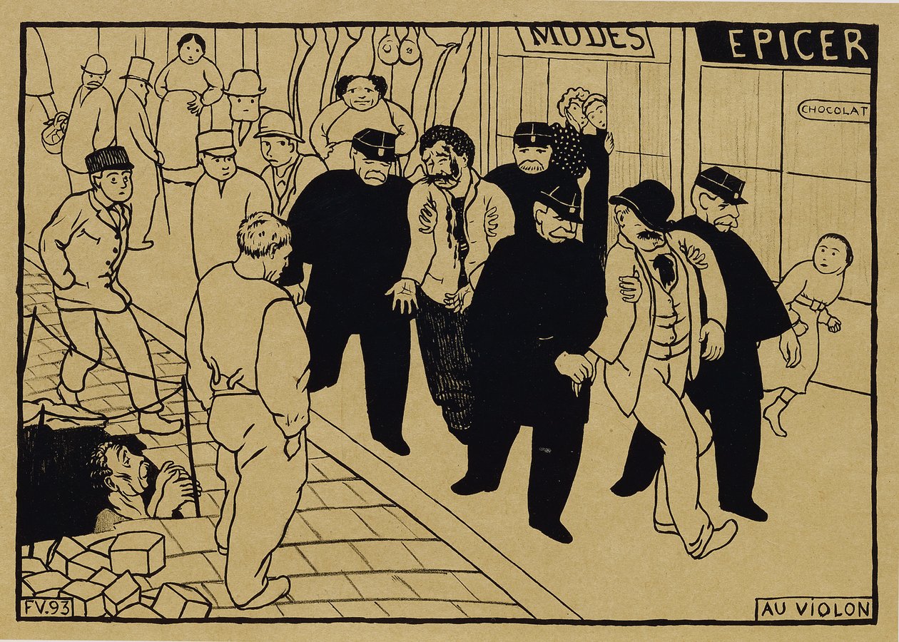 Nickille, 1893 tekijältä Felix Edouard Vallotton