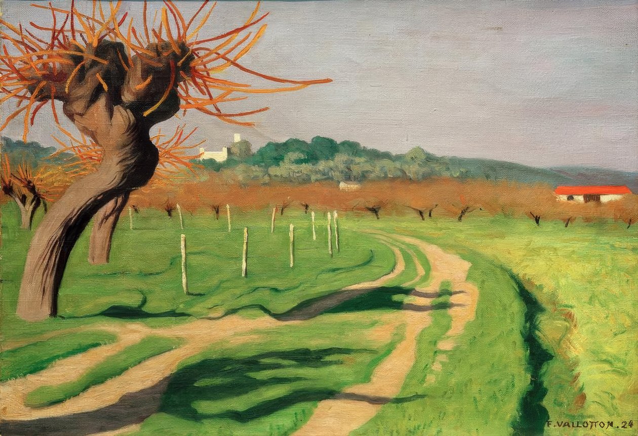 Vallée de la Cagne tekijältä Felix Edouard Vallotton