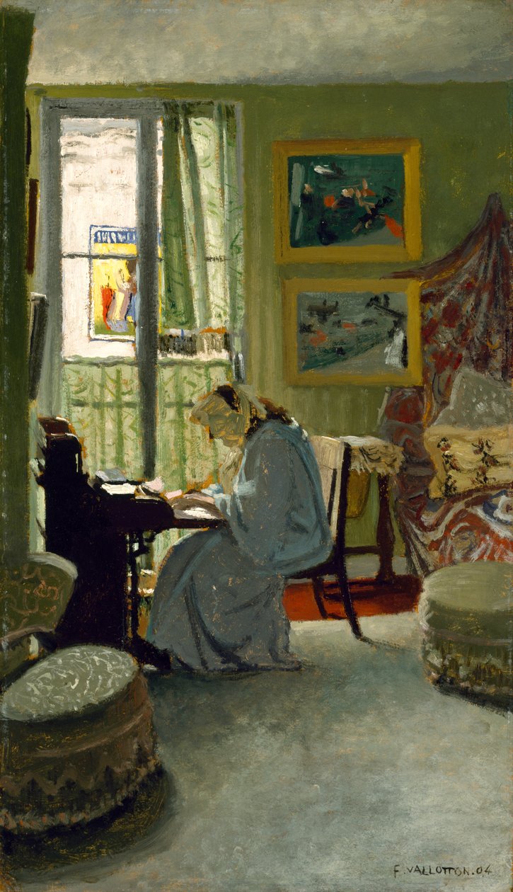 Huonekalut ja erilaiset esineet 1100- ja 1300-luvuilta tekijältä Felix Edouard Vallotton