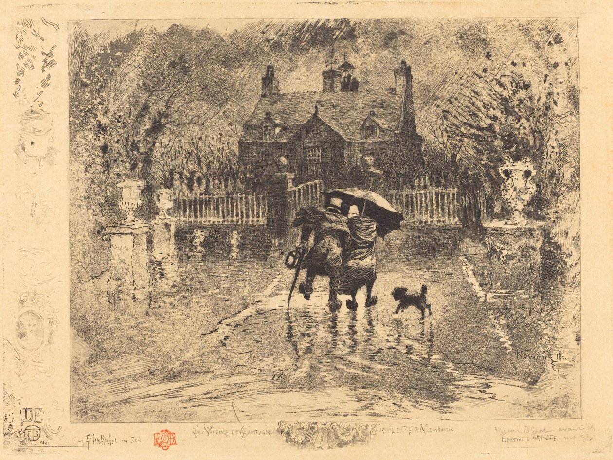Maanaapurit Maanaapurit, 18791880. tekijältä Felix Hilaire Buhot