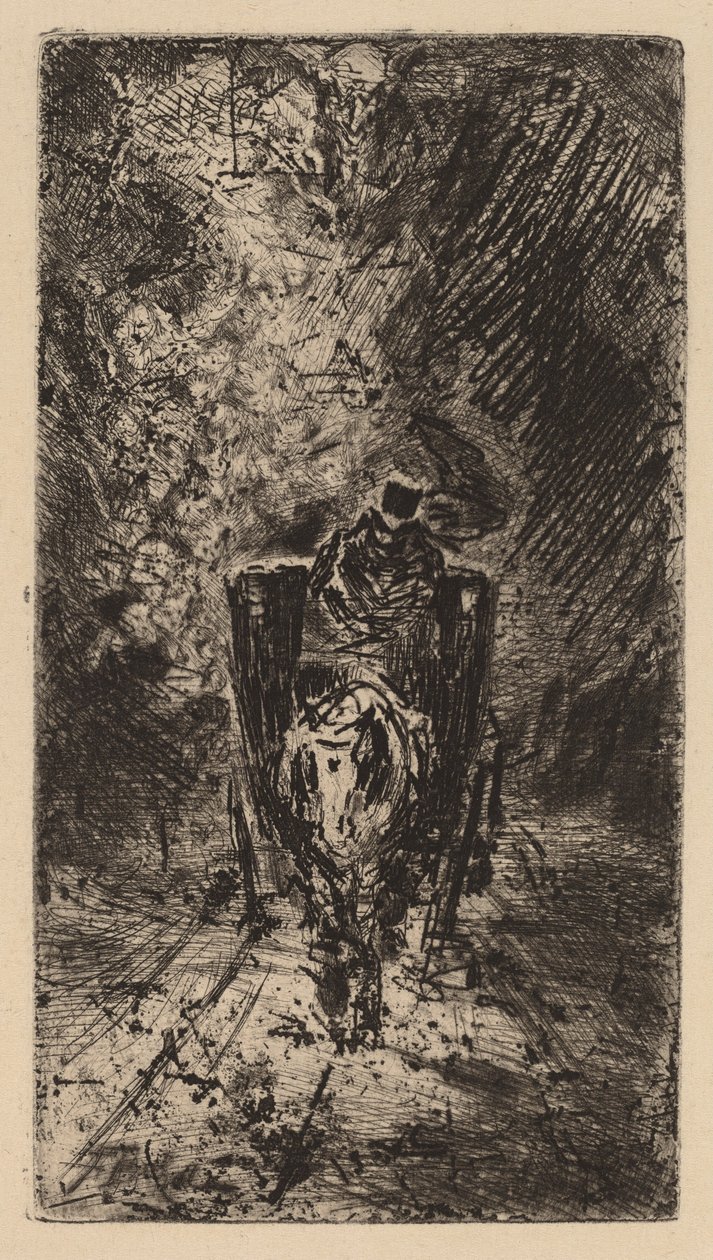 Spleen and Ideal, c. 1876. tekijältä Felix Hilaire Buhot