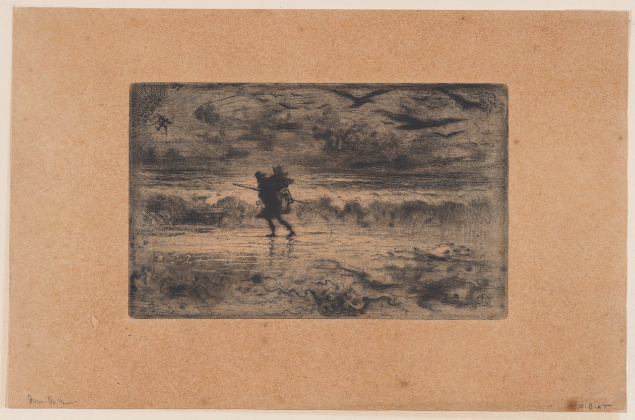 Merimaisemamaalari Merimaisemamaalari, 1860-98. tekijältä Felix Hilaire Buhot