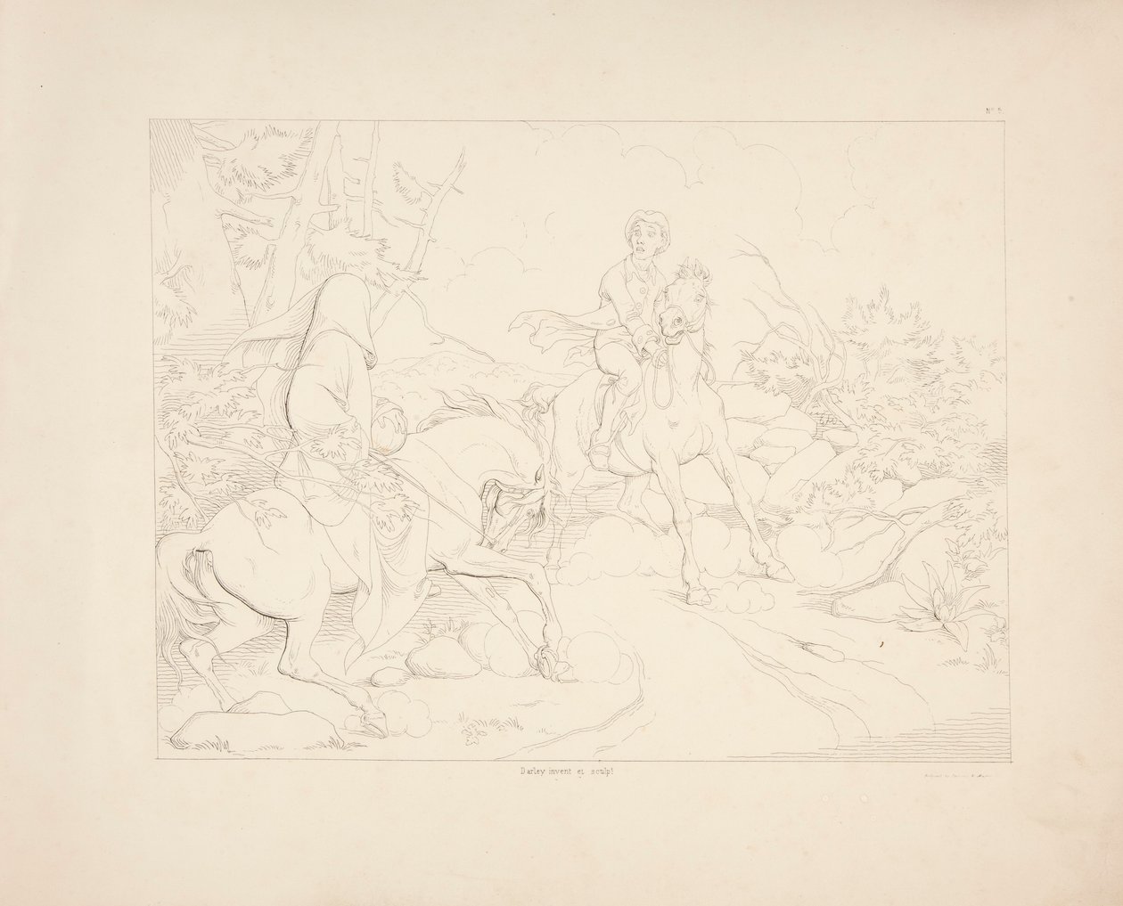 Legend of Sleepy Hollow, arkki 5/6 tekijältä Felix O. C. Darley