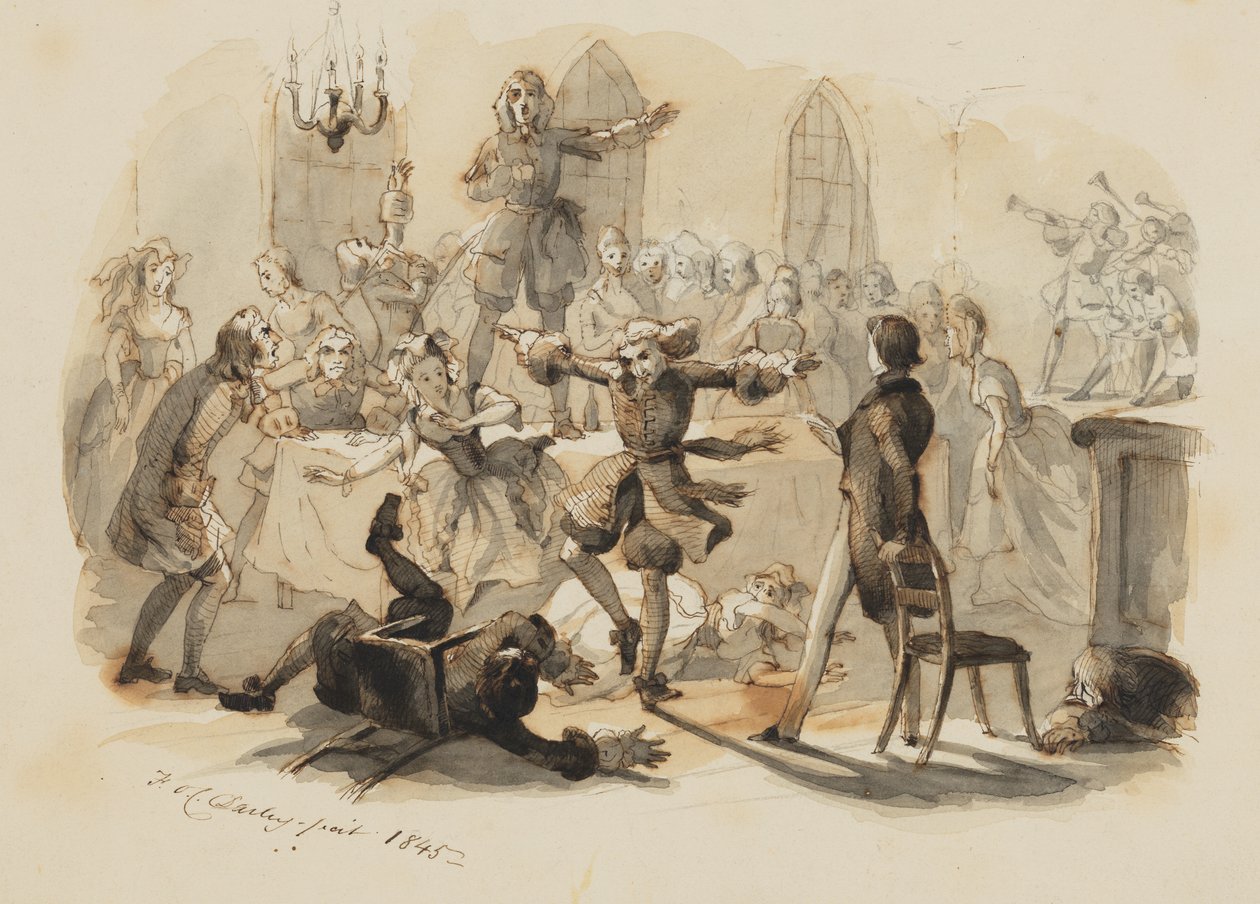 Mellastava seurue tekijältä Felix Octavius Carr Darley