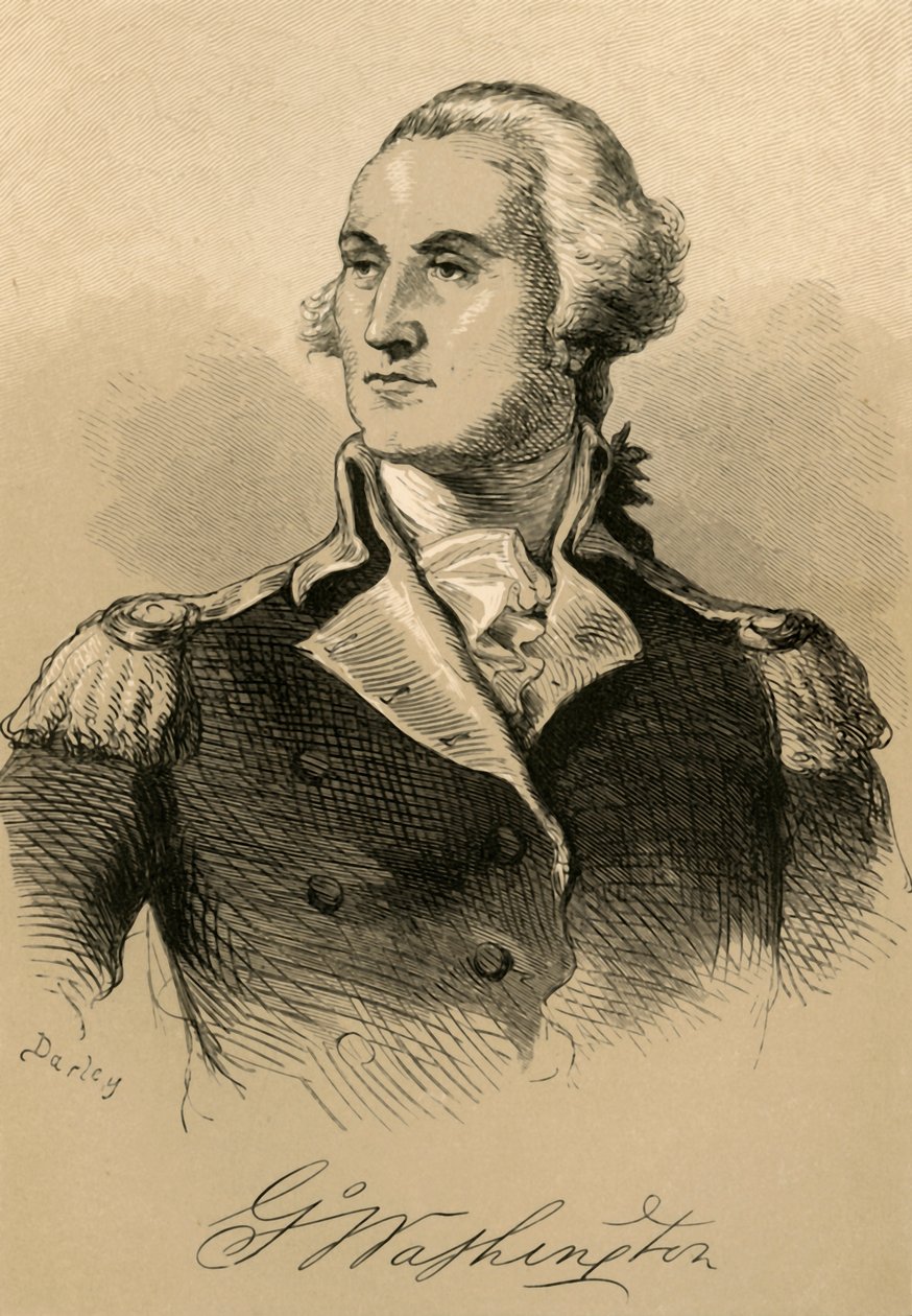 G. Washington, 1877. tekijältä Felix Octavius Carr Darley