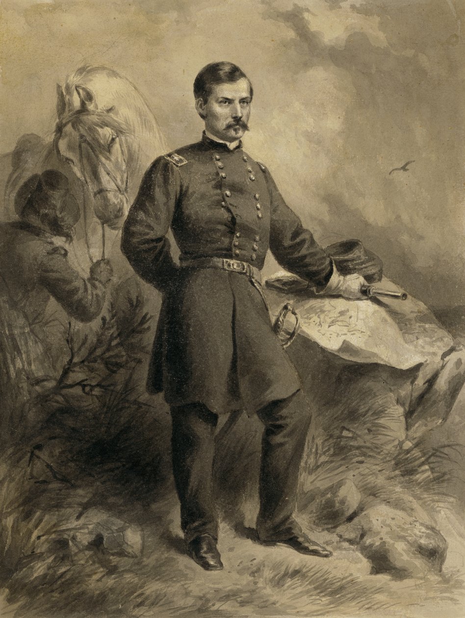 George Brinton McClellan tekijältä Felix Octavius Carr Darley