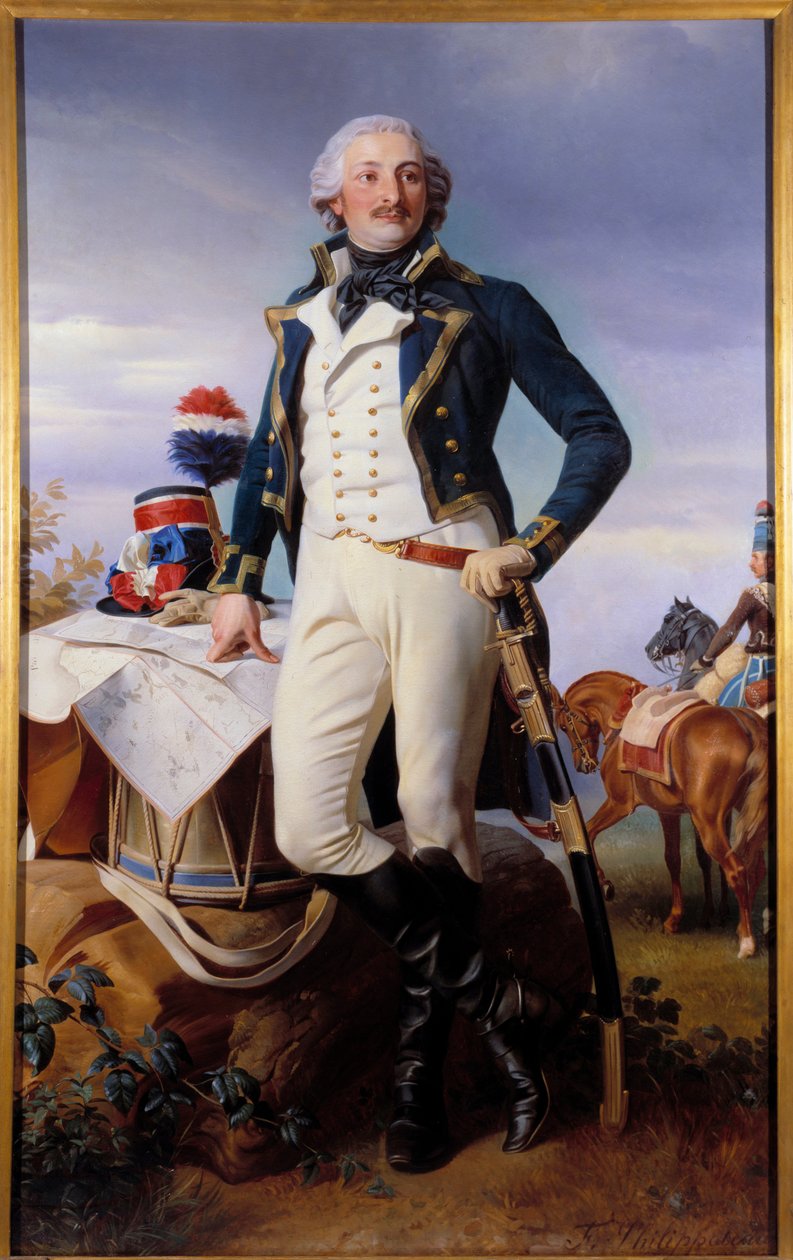 Dampierren markiisin Auguste Marie-Henri Picotin muotokuva tekijältä Felix Philippoteaux