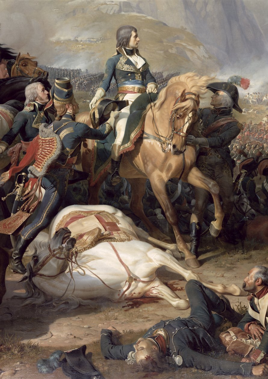 Rivolin taistelu, 1844 (yksityiskohta 28341) tekijältä Felix Philippoteaux