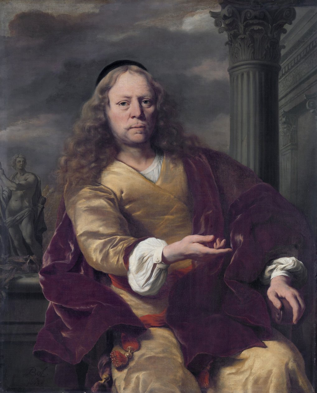 Miehen muotokuva tekijältä Ferdinand Bol
