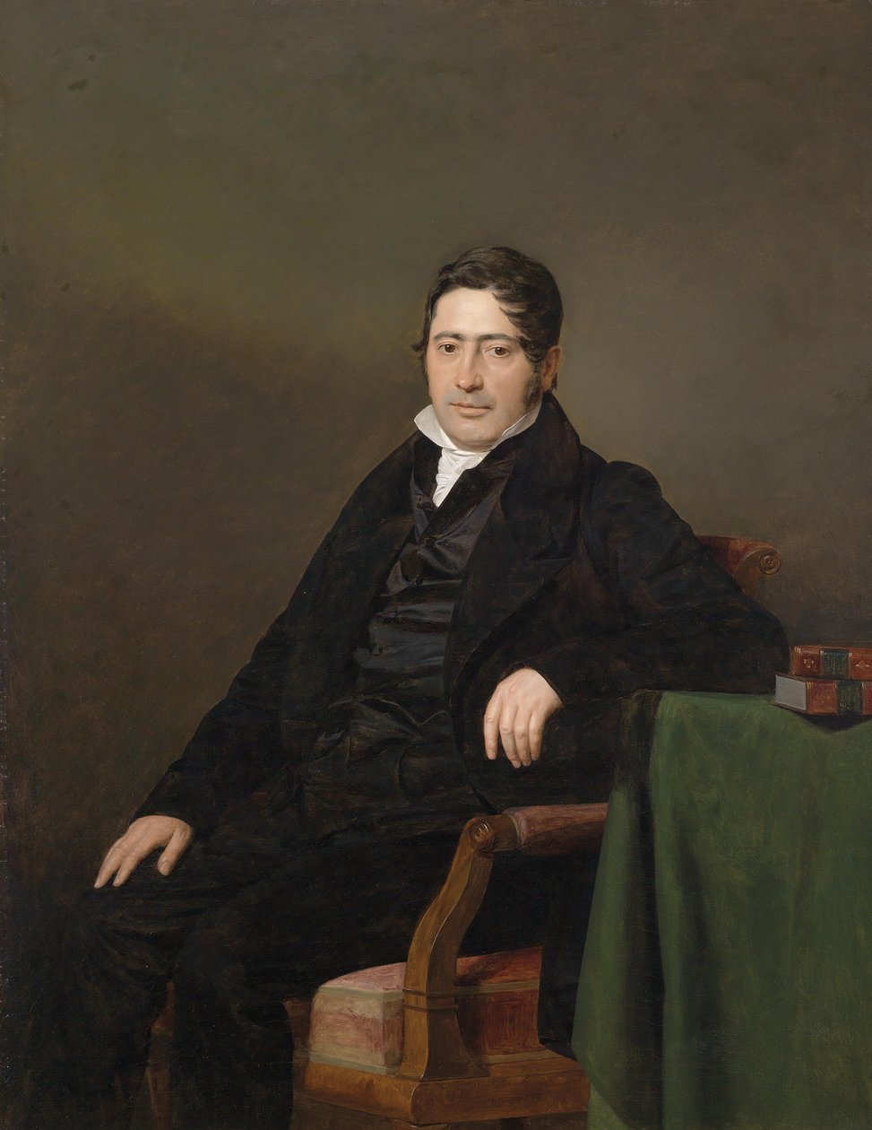 Bildnis des Universitätsprofessors Dr. med. Sigmund Caspar Fischer (1793-1860) tekijältä Ferdinand Georg Waldmuller