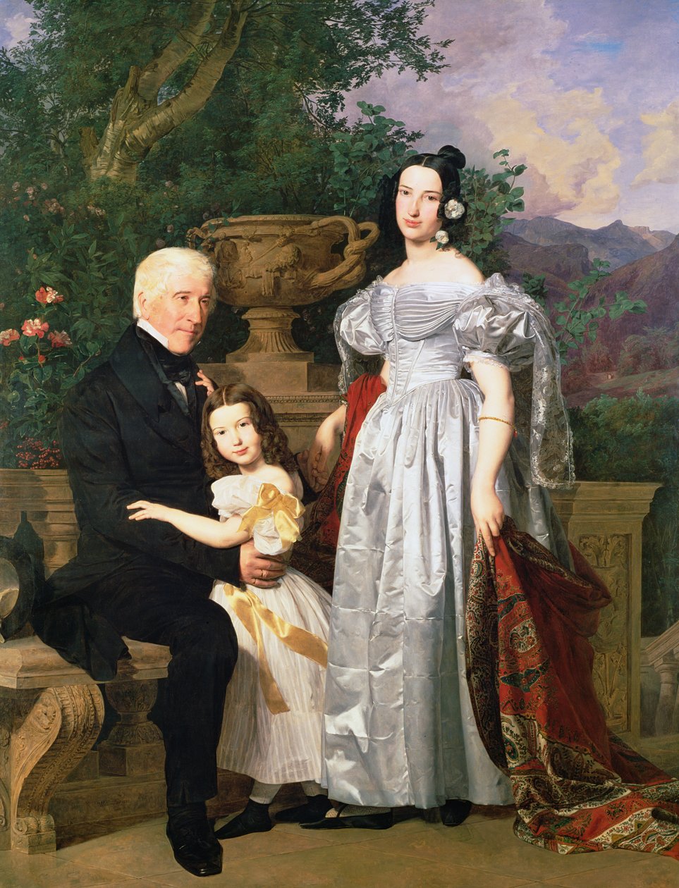 Kerzmanin perhe, noin 1840 tekijältä Ferdinand Georg Waldmuller