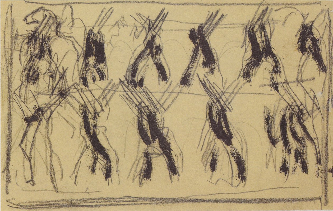 Ausziehende Soldatenn tekijältä Ferdinand Hodler
