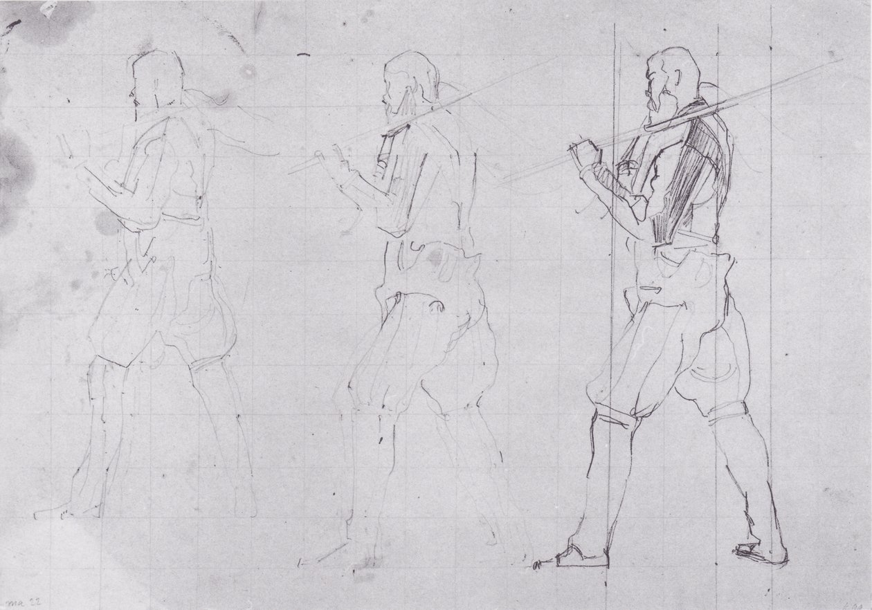 Nach linkittää Schreitender Kriegernin tekijältä Ferdinand Hodler