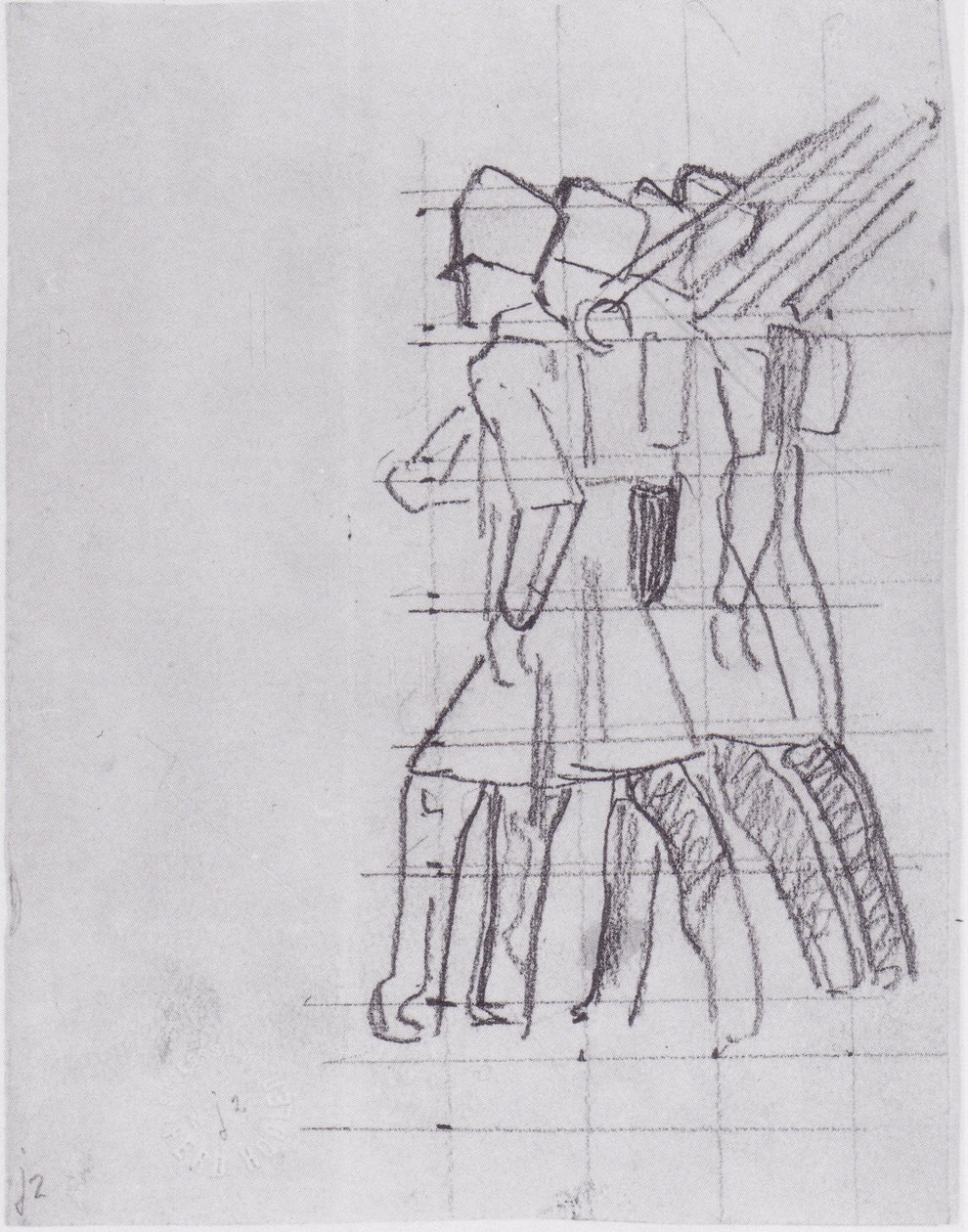 Sotilaiden muutto3 tekijältä Ferdinand Hodler