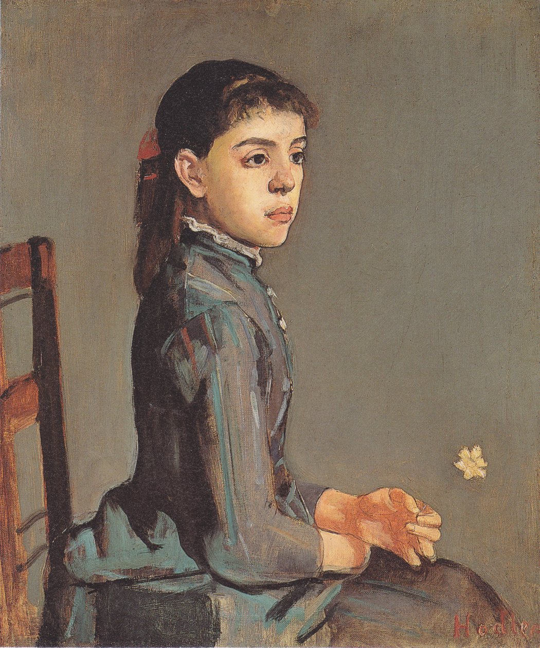 Muotokuva Louise-Delphine Duchosal tekijältä Ferdinand Hodler