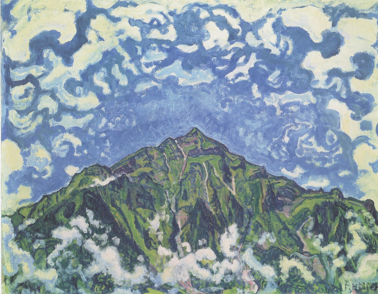 Der Niesen tekijältä Ferdinand Hodler