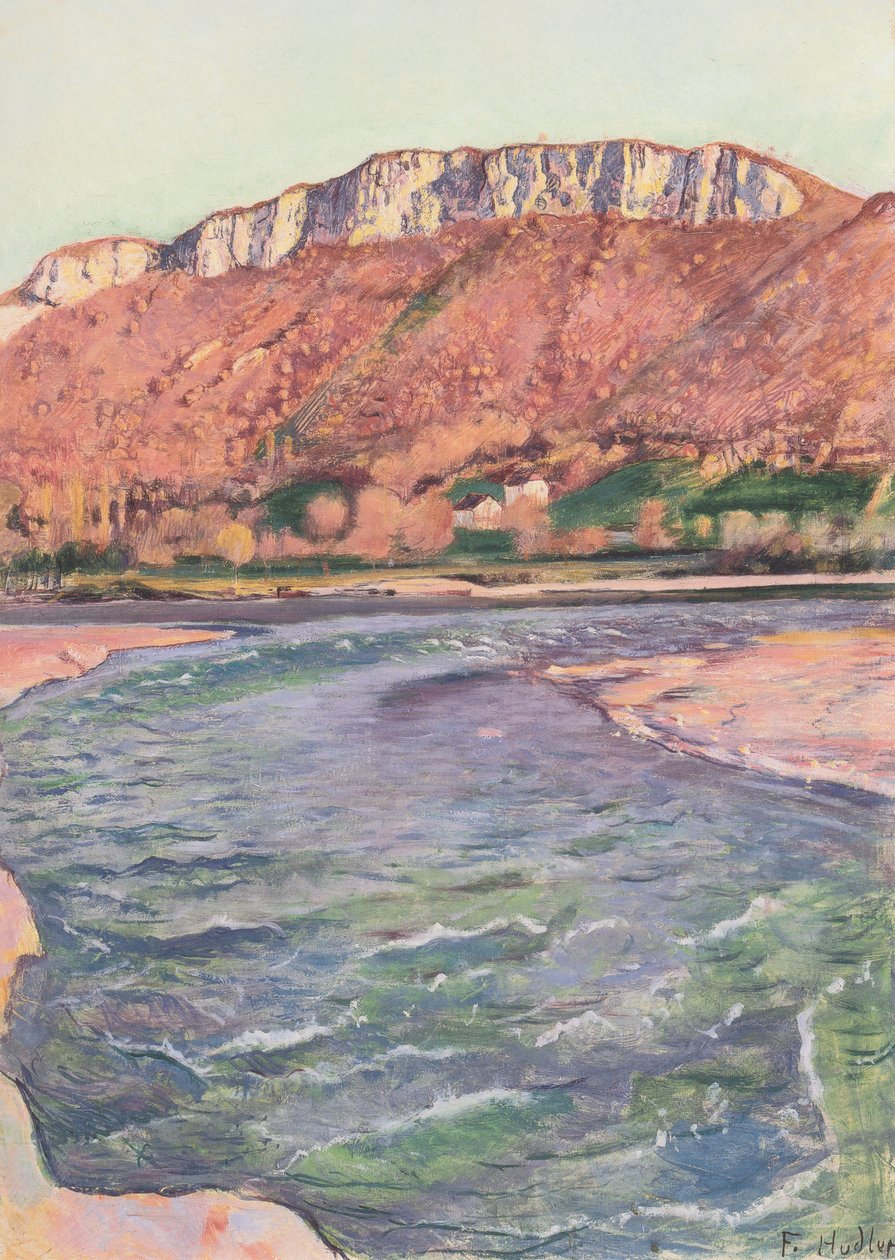 Salève syksyllä tekijältä Ferdinand Hodler