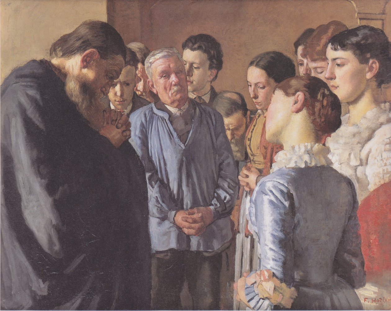 Omistautuminen tekijältä Ferdinand Hodler