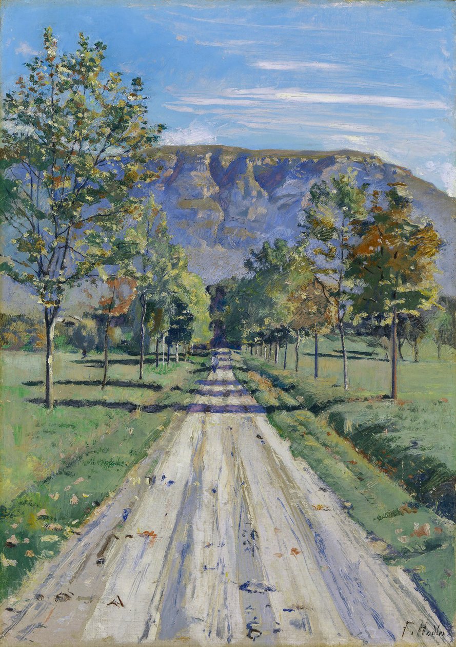 Tie Evordesiin tekijältä Ferdinand Hodler