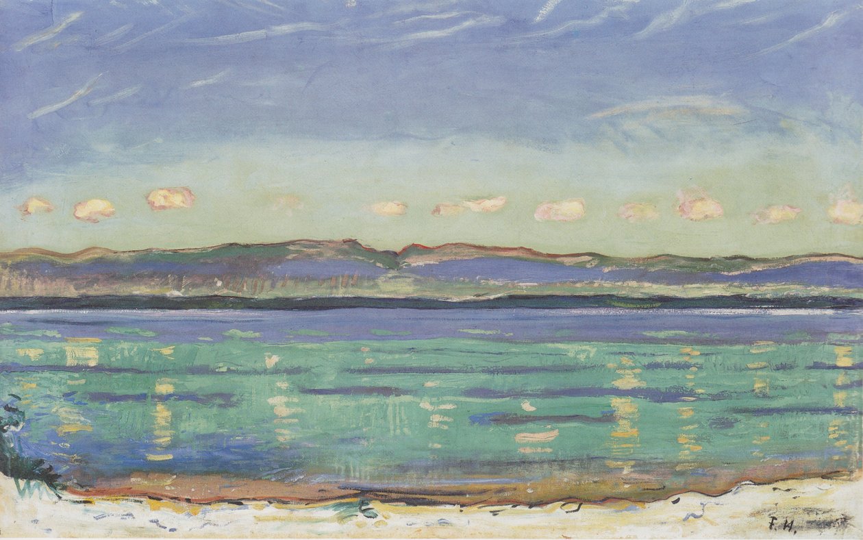 Maiseman muodon rytmi tekijältä Ferdinand Hodler