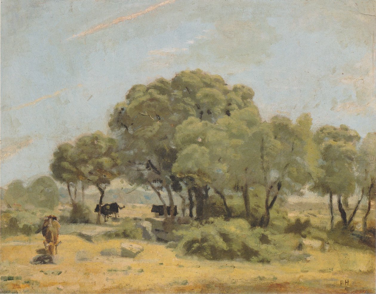 Oliivipuut Espanjassa tekijältä Ferdinand Hodler