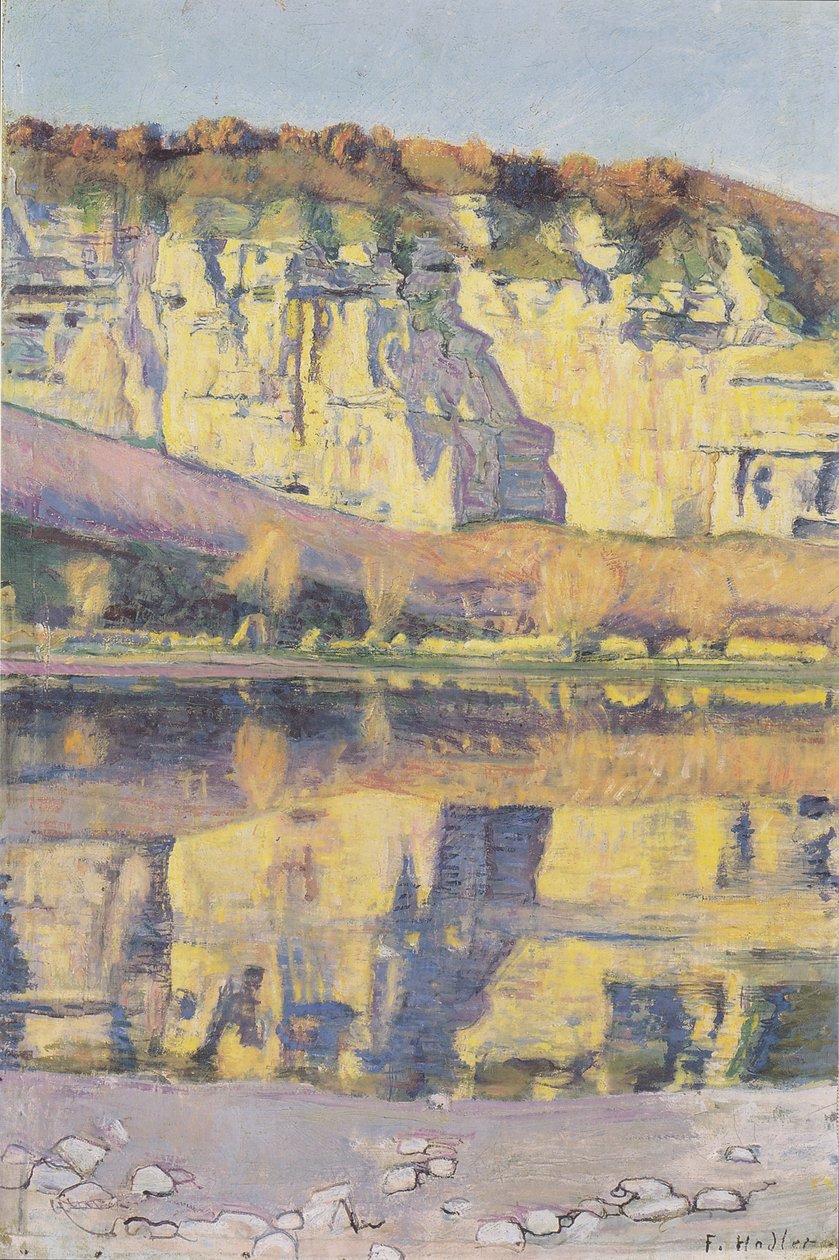 Lot Rhone-joella tekijältä Ferdinand Hodler