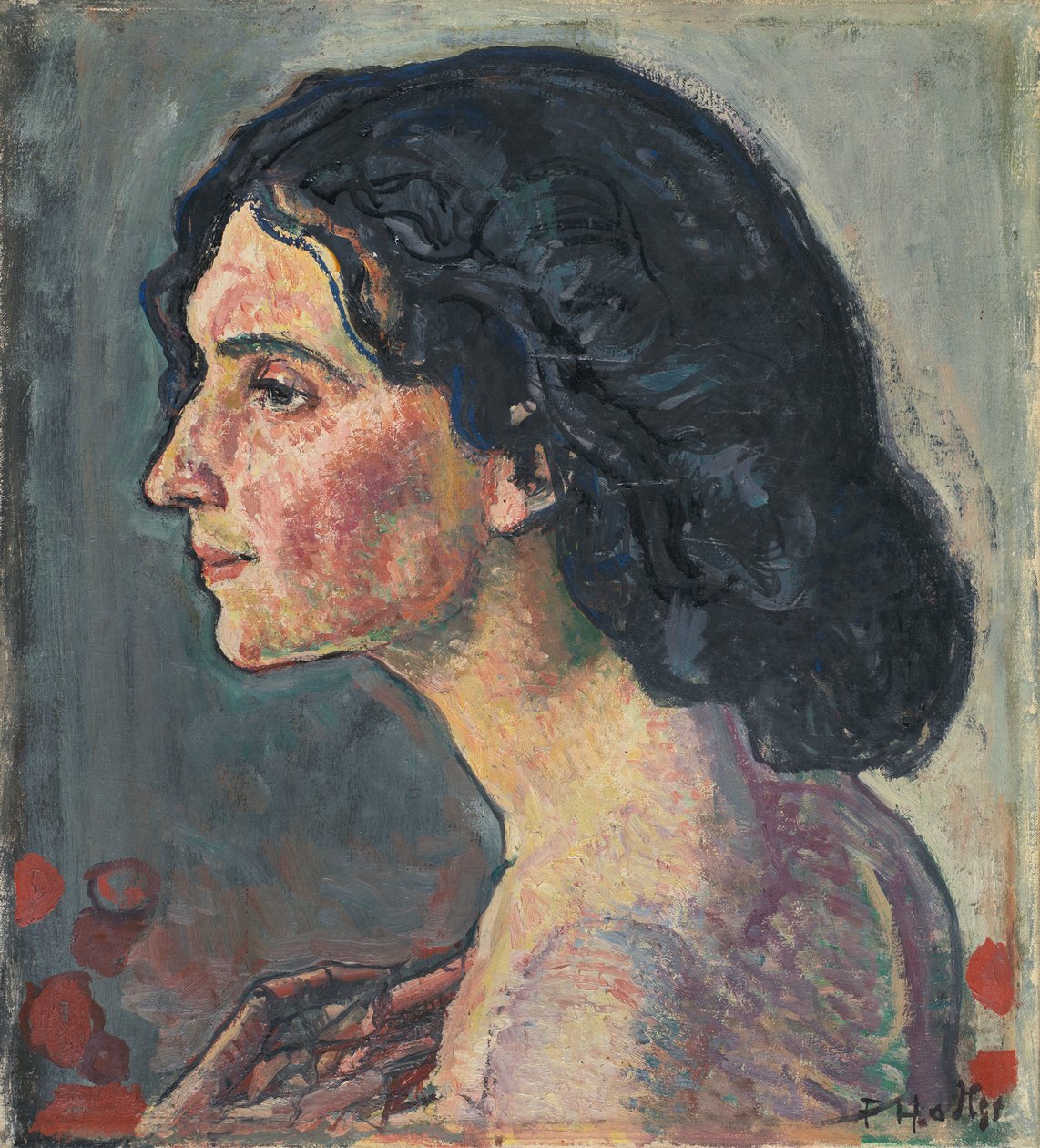 Giulia Leonardin muotokuva tekijältä Ferdinand Hodler