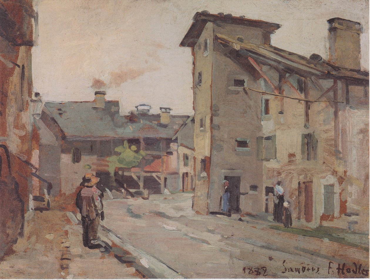 Samoëns tekijältä Ferdinand Hodler