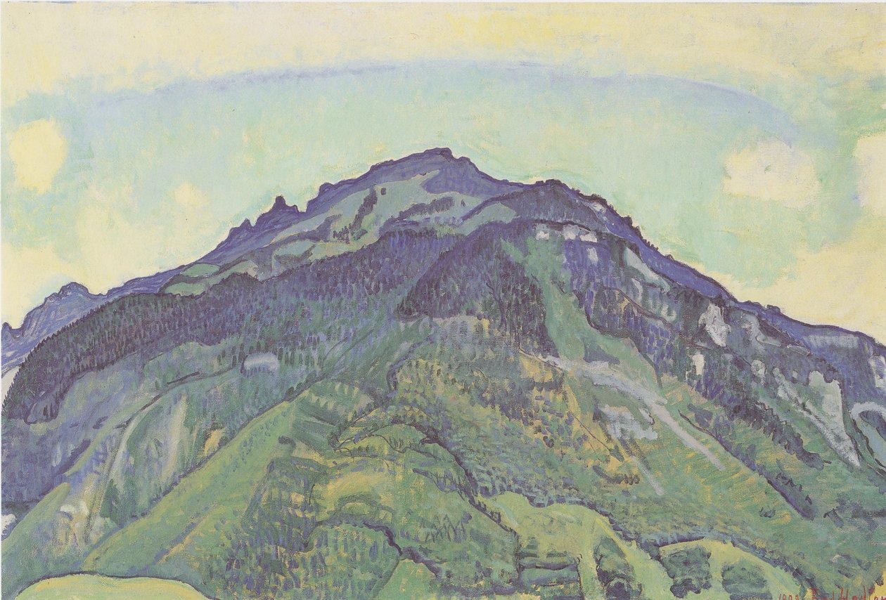 Schynige Platte tekijältä Ferdinand Hodler