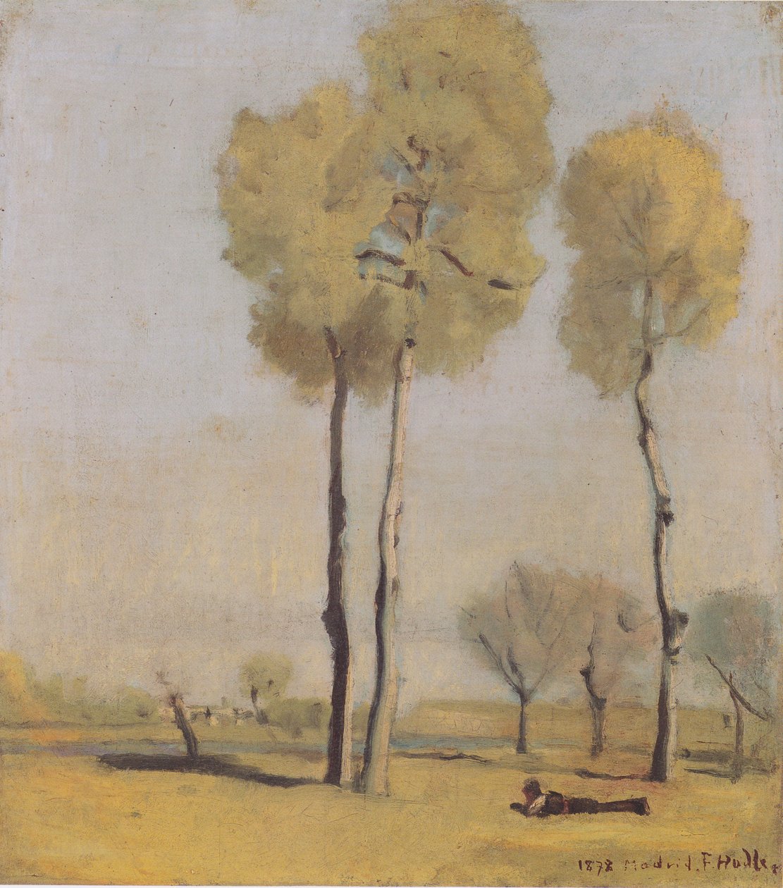 Espanjalainen maisema tekijältä Ferdinand Hodler