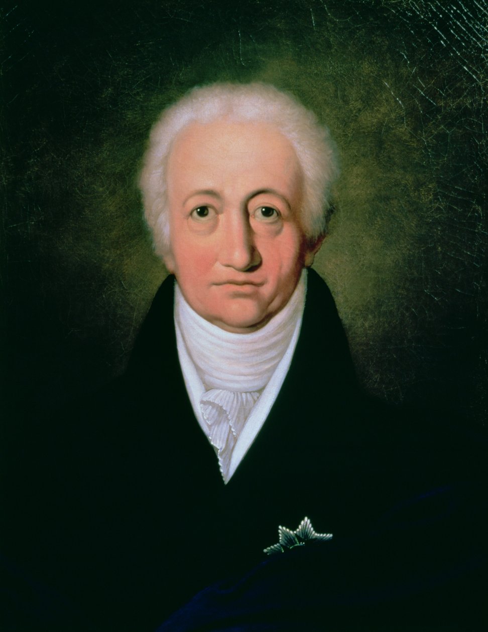 Johann Wolfgang von Goethen (1749-1832) muotokuva, 1818 tekijältä Ferdinand Jagemann