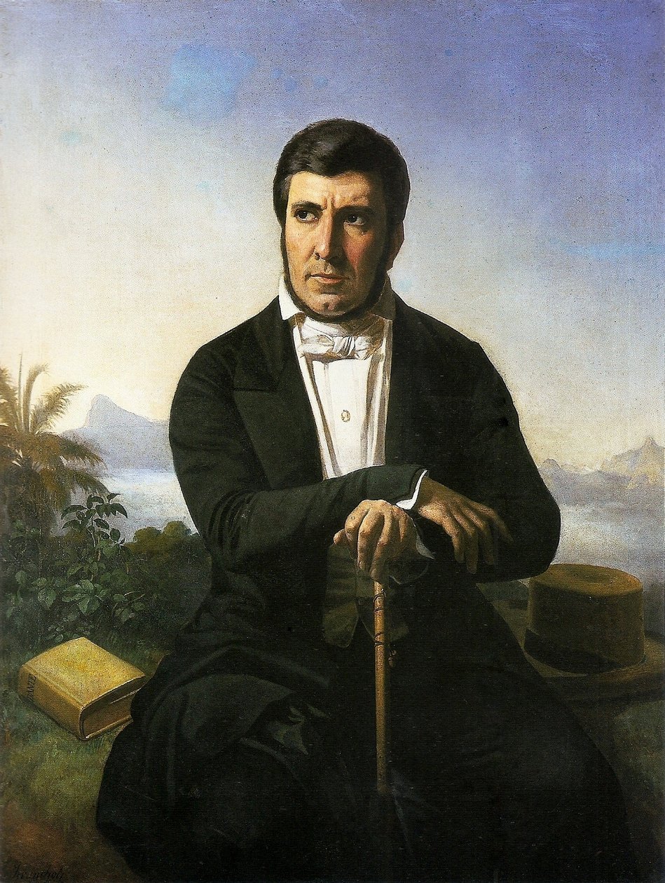 Manuel de Araujo Porto-Alegren muotokuva tekijältä Ferdinand Krumholz