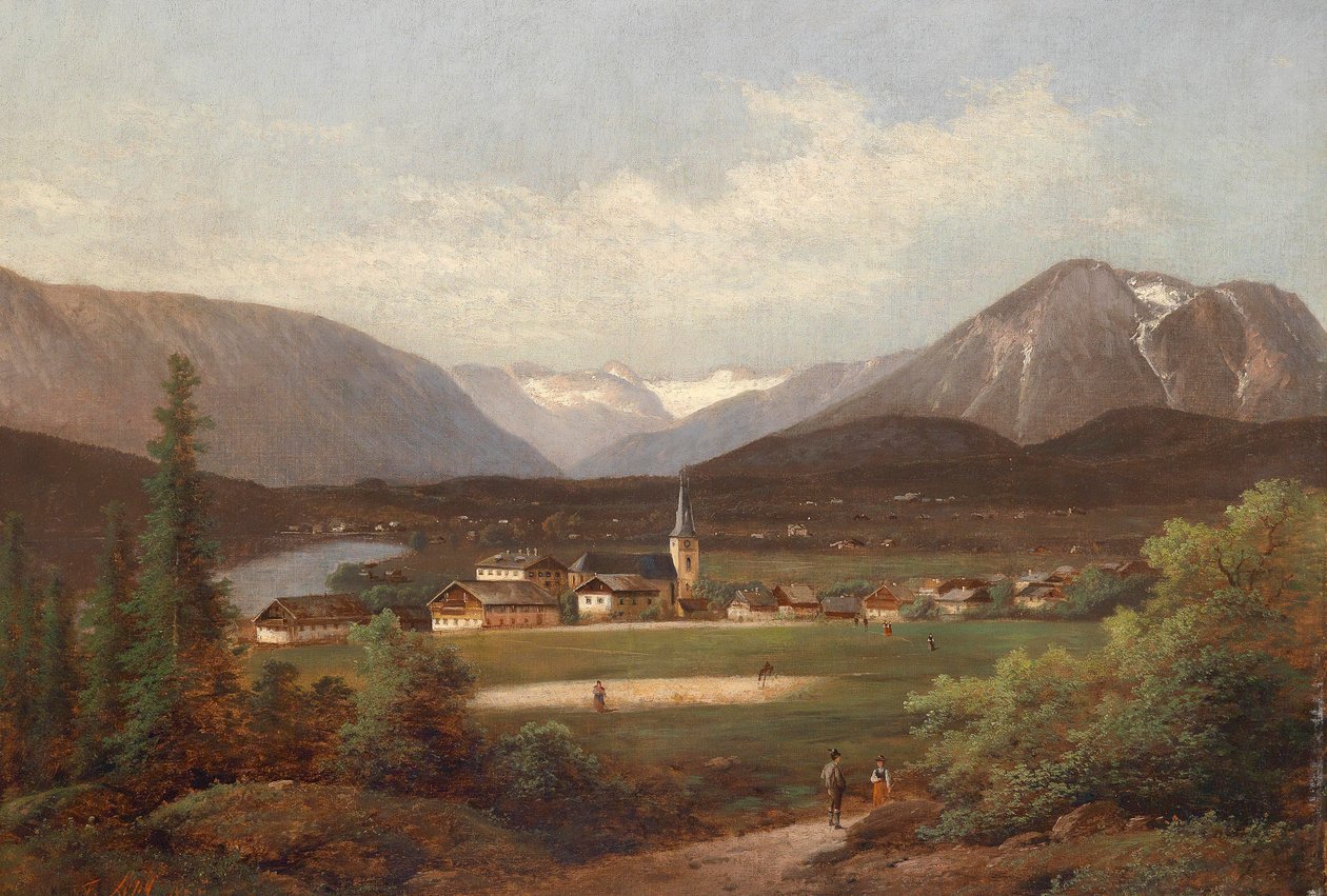 Blick über den Altausseersee tekijältä Ferdinand Lepie