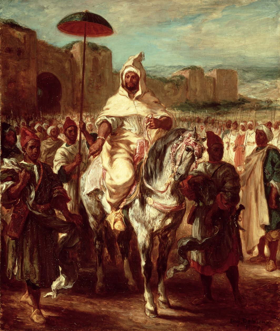 Abd Errahma, Marokon sulttaani, 1845 tekijältä Ferdinand Victor Eugene Delacroix