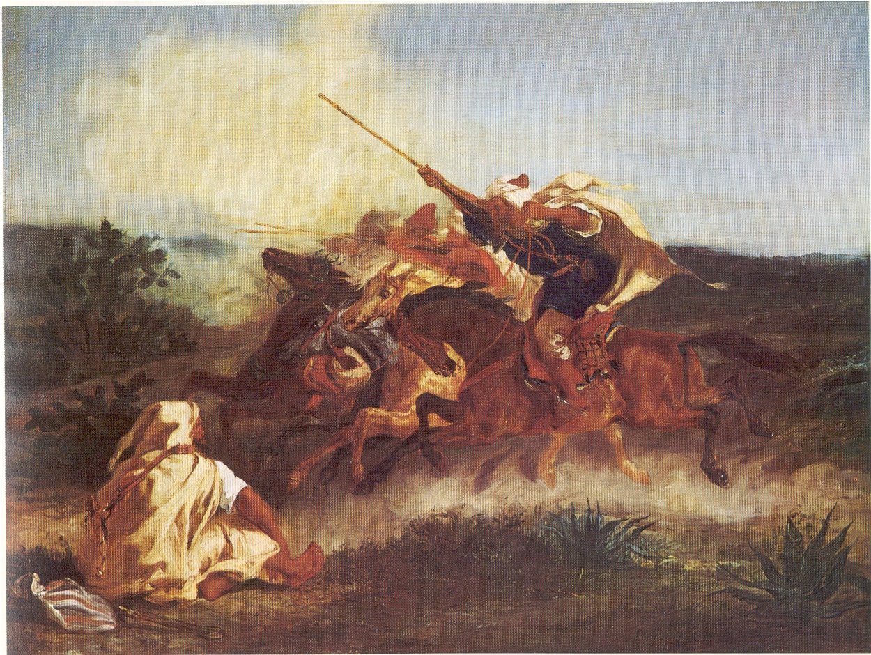 Fantasia arabe tekijältä Ferdinand Victor Eugene Delacroix