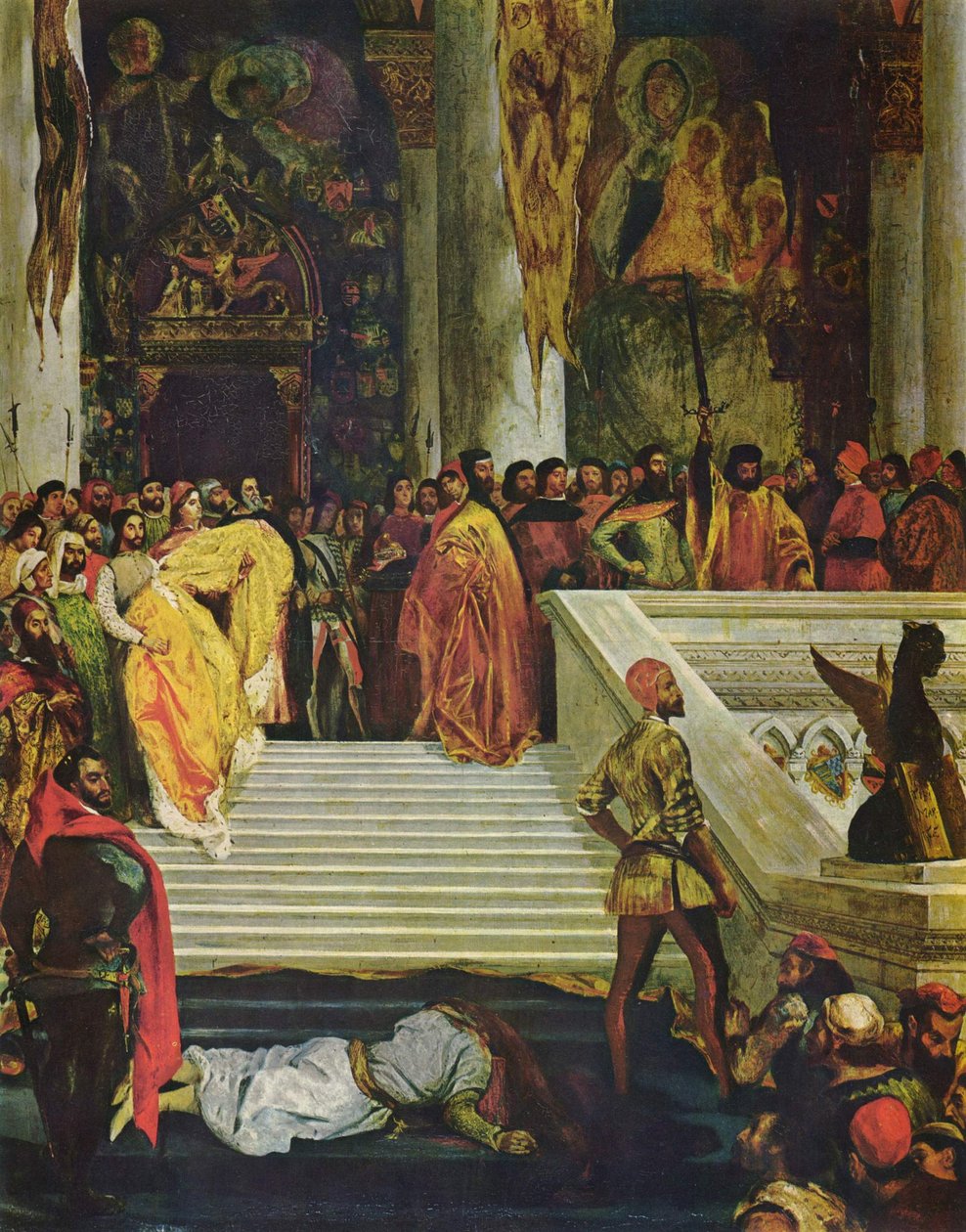 Dogen Marin Falieron teloitus tekijältä Ferdinand Victor Eugene Delacroix