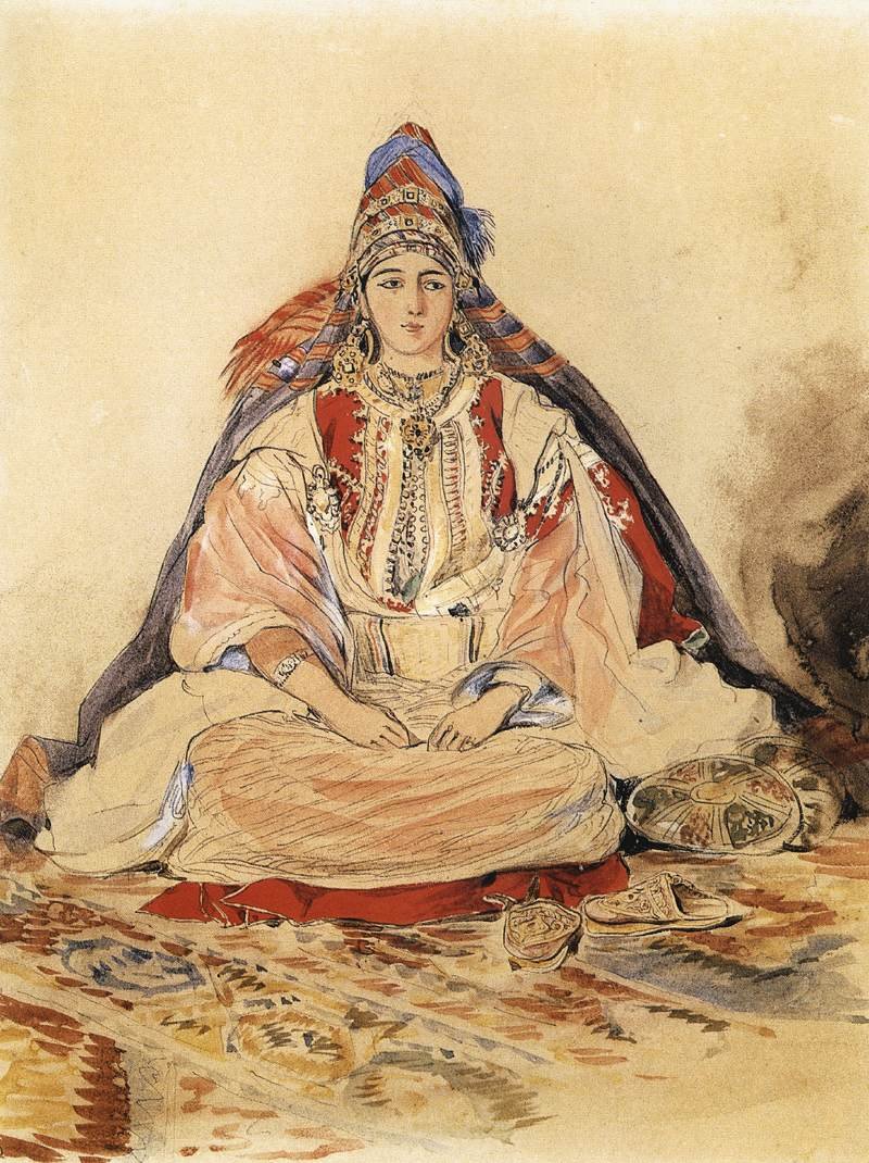 Juutalainen morsian tekijältä Ferdinand Victor Eugene Delacroix