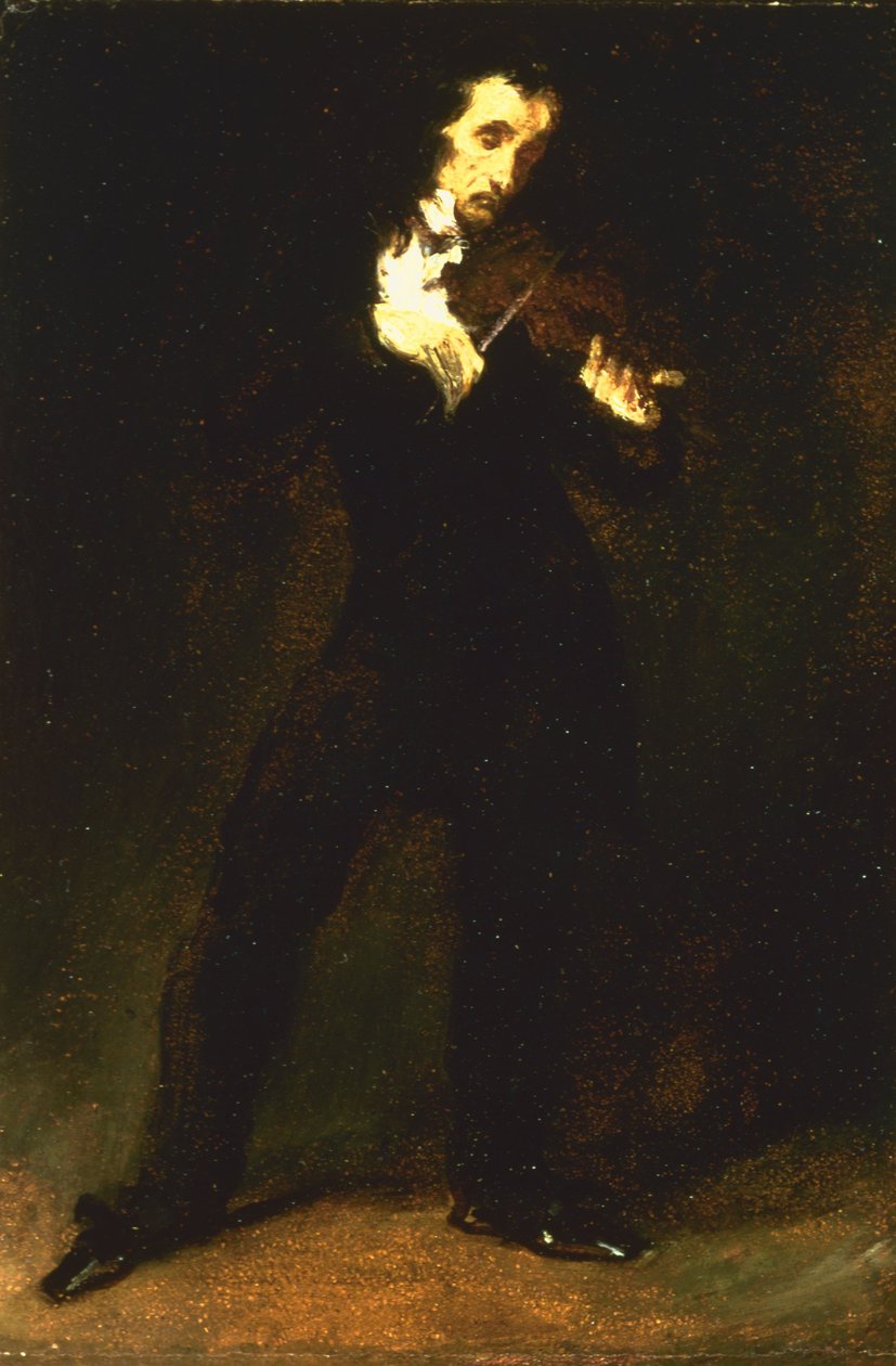 Paganini tekijältä Ferdinand Victor Eugene Delacroix