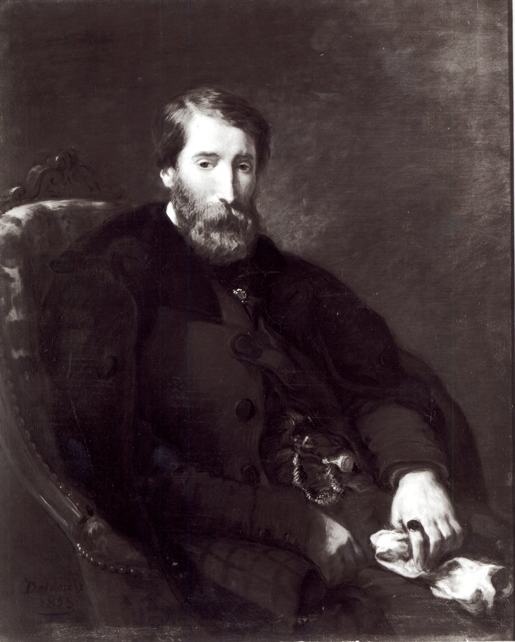 Alfred Bruyasin (1821-77) muotokuva tekijältä Ferdinand Victor Eugene Delacroix