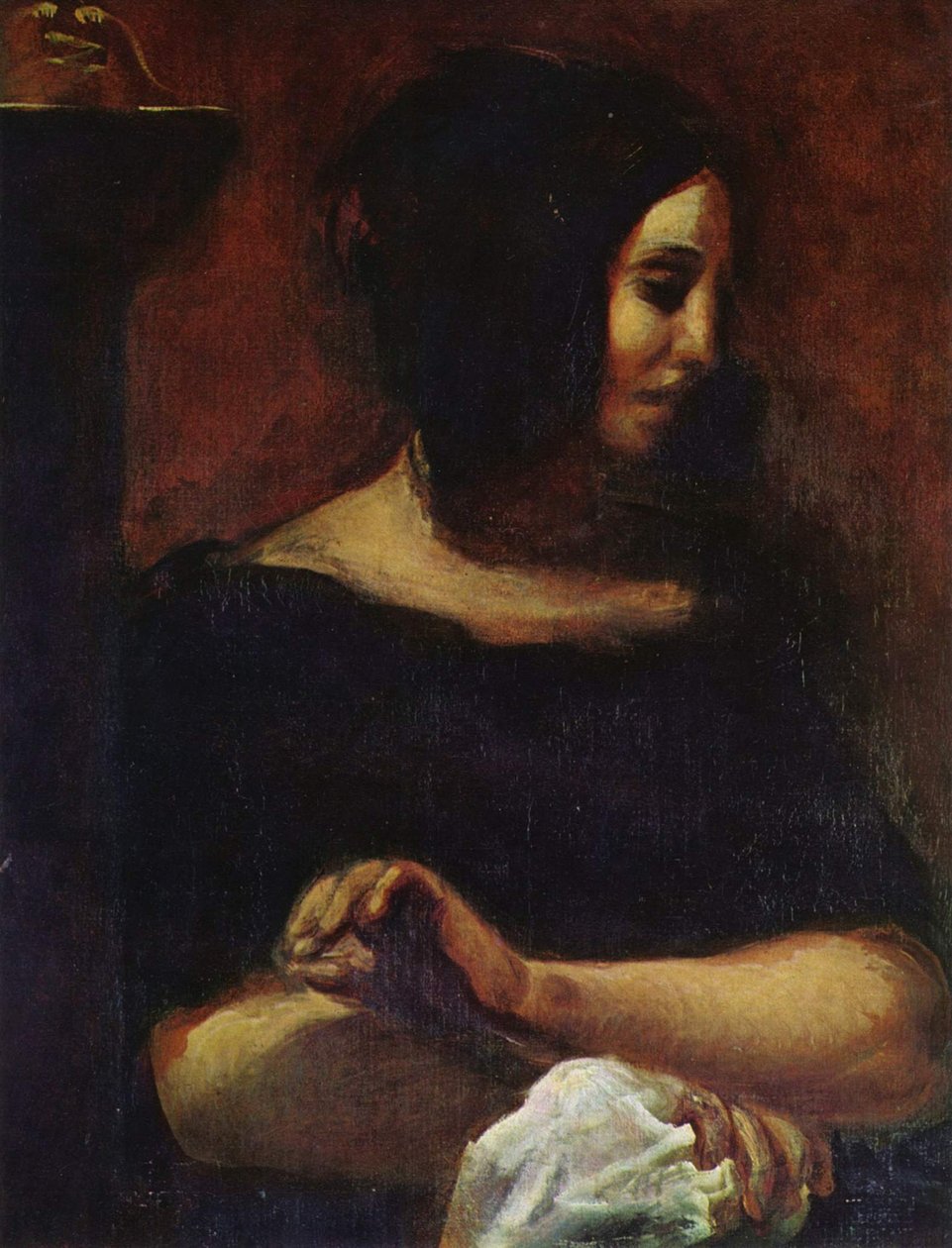 George Sandin muotokuva tekijältä Ferdinand Victor Eugene Delacroix