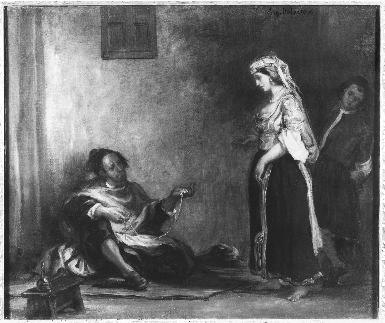 Arabikauppias tekijältä Ferdinand Victor Eugene Delacroix
