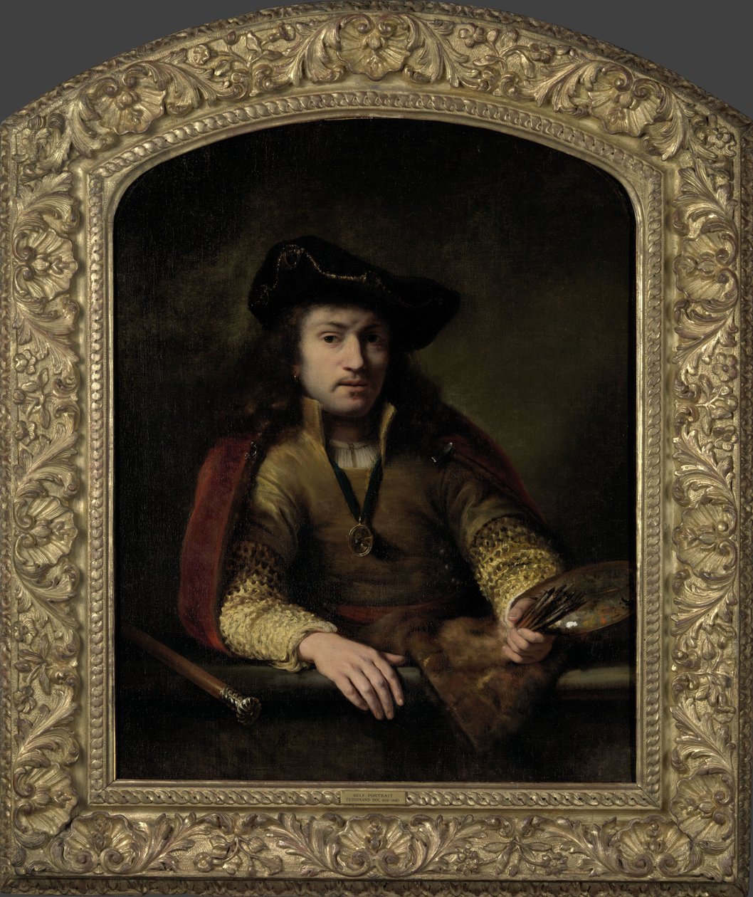 Omakuva tekijältä Ferdinand Bol (signed by artist)