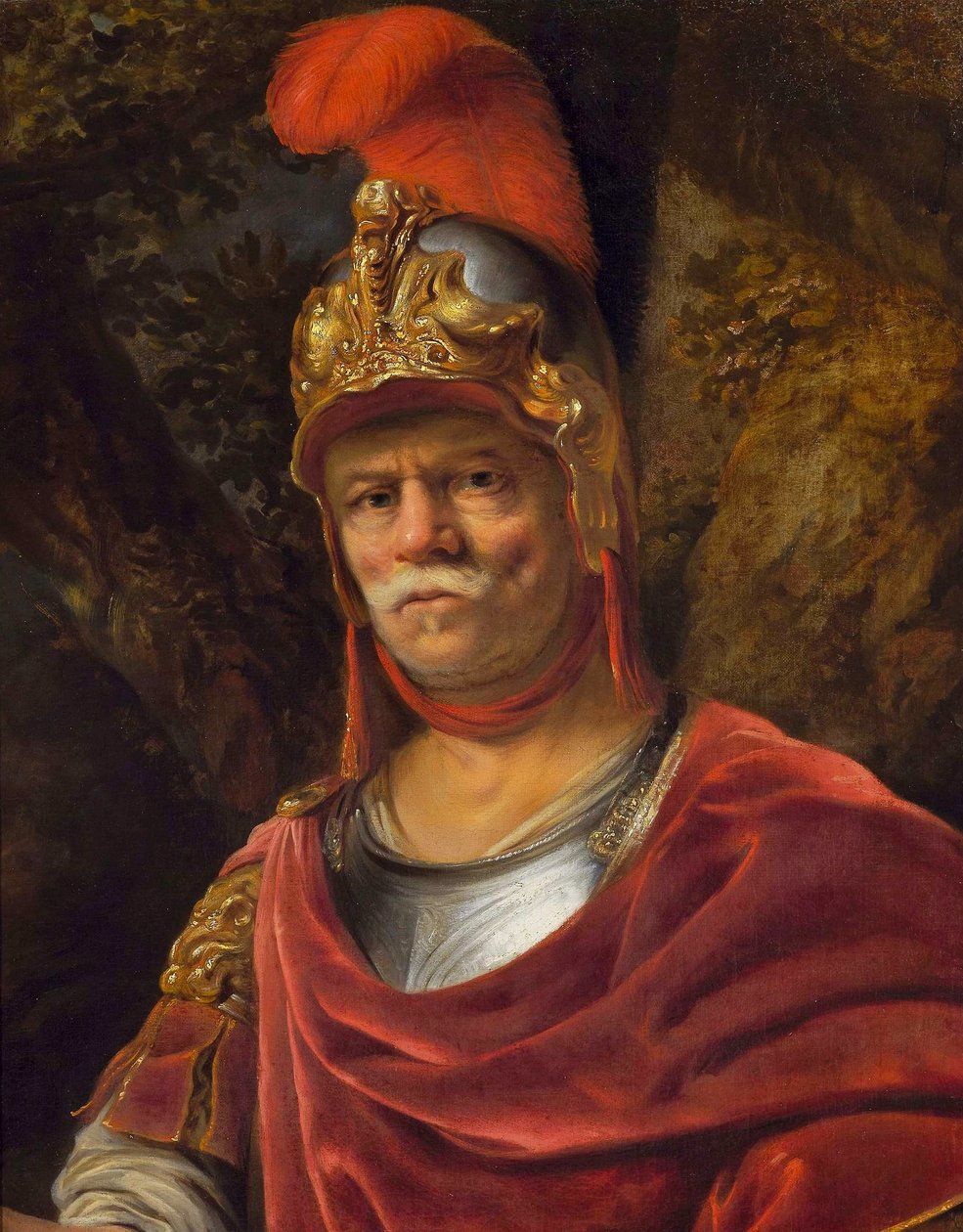 Mies kultaisessa kypärässä (Mars) tekijältä Ferdinand Bol