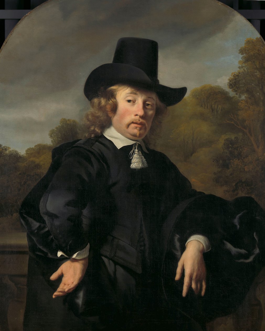 Roelof Meulenaerin muotokuva Roelof Meulenaer (1618/19-1691). Amsterdam Mercantile Courier tai Postmaster Antwerpenin reitillä tekijältä Ferdinand Bol