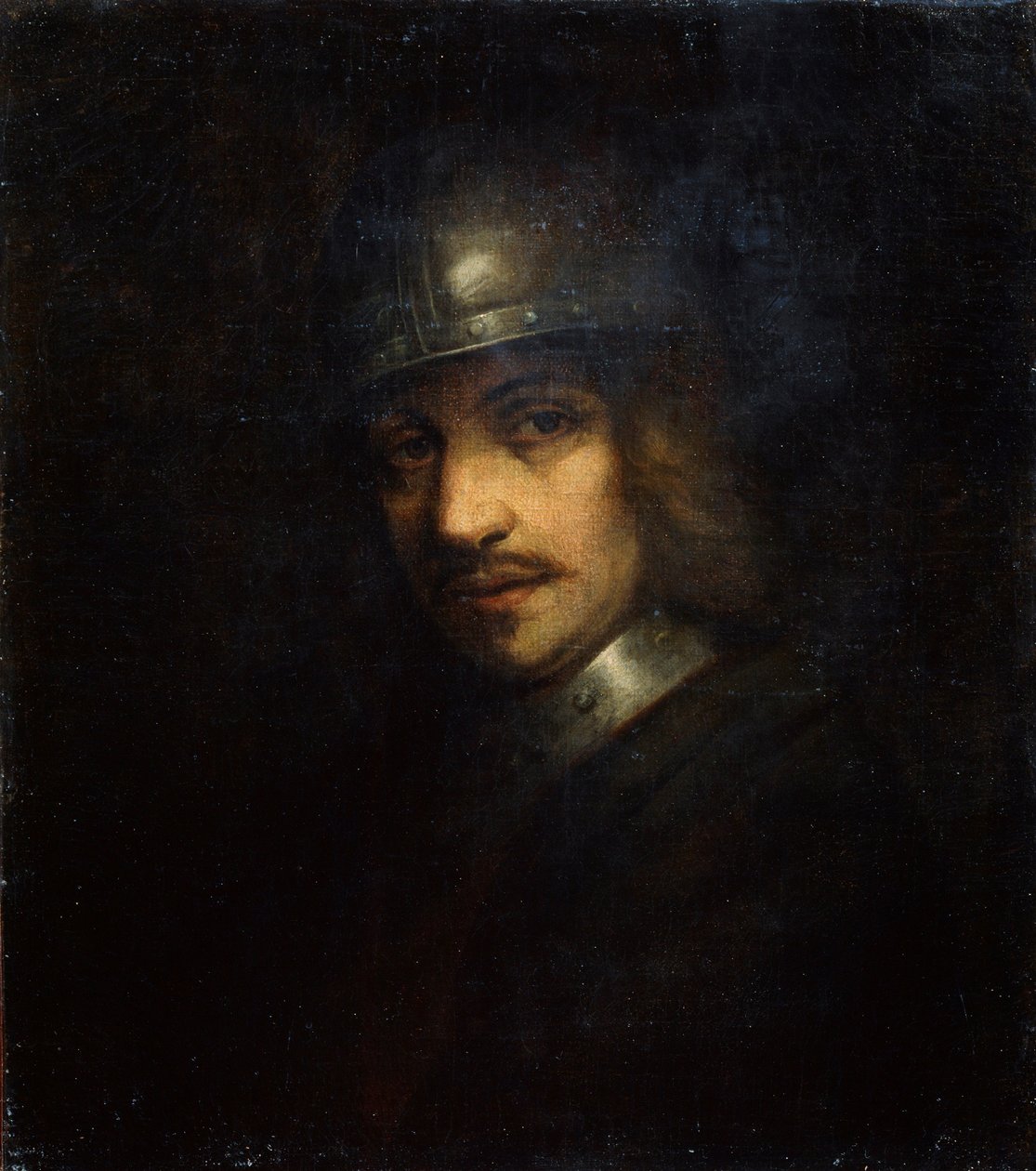 Kypärällisen miehen muotokuva, 1600-luku tekijältä Ferdinand Bol